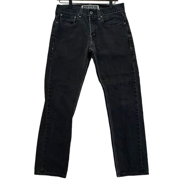 Levi's Denim - Vintage 90’s Levi’s Skinny 511 Black Jeans Size 31 x 32